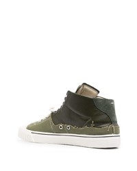 Maison Margiela Double Layered Effect Sneakers