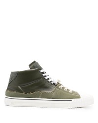 Maison Margiela Double Layered Effect Sneakers
