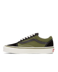 Vans Green And Black Og Old Skool Lx Sneakers