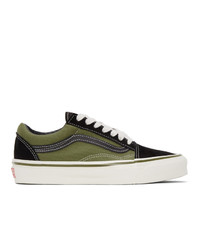 Vans Green And Black Og Old Skool Lx Sneakers