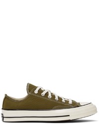 Converse Green Chuck 70 Ox Low Sneakers