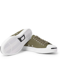 Converse Jack Purcell Ox Rubber Trimmed Canvas Sneakers