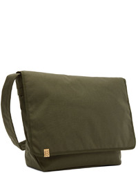 VISVIM Green Cordura 24l Messenger Bag