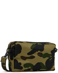 BAPE Green Porter Edition 1st Camo Messenger Bag