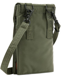 Porter-Yoshida & Co Khaki Trifold Messenger Bag