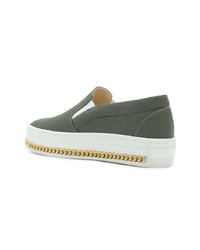Mr & Mrs Italy Slip On Curb Chain Sneakers