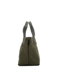 N. Hoolywood Green Porter Edition Pouch Tote