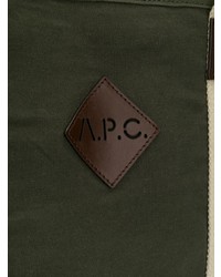 A.P.C. Logo Patch Shopper Tote