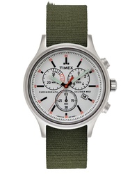 TimexR ARCHIVE Timex Archive Allied Chronograph Reversible Strap Watch