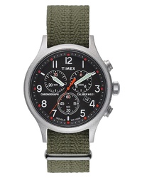 TimexR ARCHIVE Timex Archive Allied Chronograph Woven Strap Watch