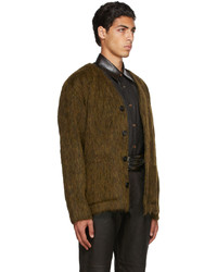 Our Legacy Brown Mohair Cardigan