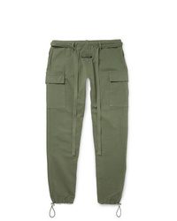 Fear Of God Belted Cotton Cargo Trousers