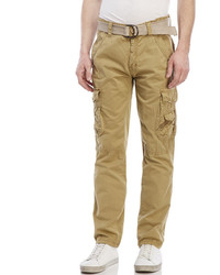 X-Ray Belted Slim Straight Cargo Pants