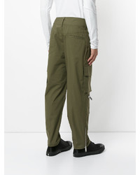 Public School Fitted Cargo Trousers