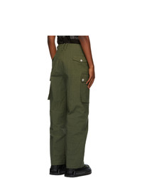 Sankuanz Green Cargo Pants