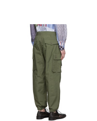 Engineered Garments Green Cotton Cargo Pants