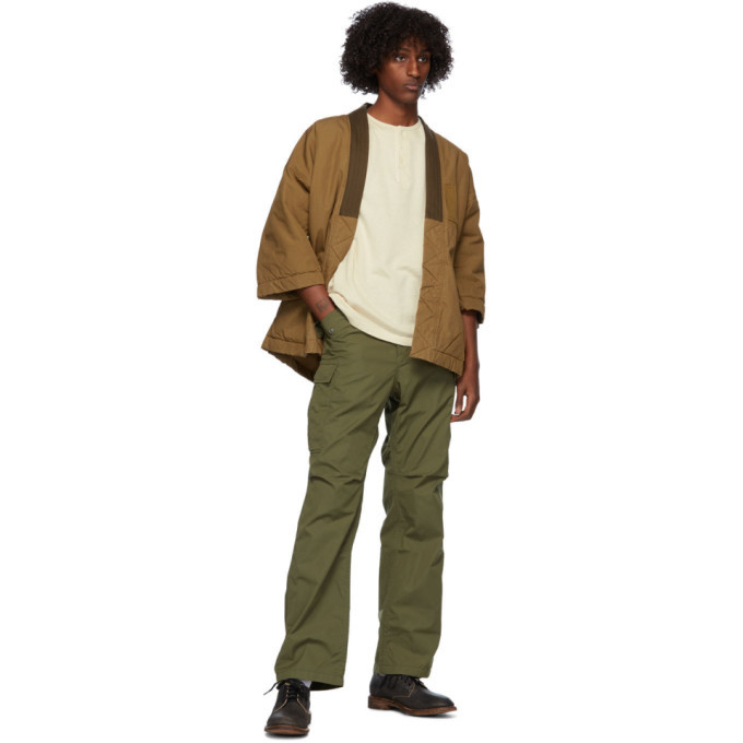 VISVIM Green Jumbo Eiger Sanction Cargo Pants, $993 | SSENSE