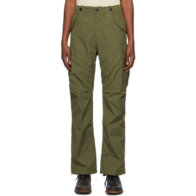 VISVIM Green Jumbo Eiger Sanction Cargo Pants, $993 | SSENSE