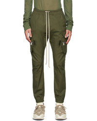Rick Owens Green Mastodon Cargo Pants