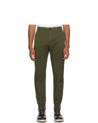 Ps By Paul Smith Green Military Cargo Pants