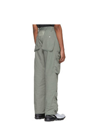 A-Cold-Wall* Green Multi Pocket Cargo Pants