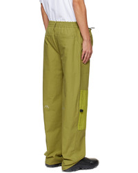 A-Cold-Wall* Green Paneled Trousers