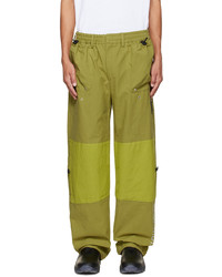 A-Cold-Wall* Green Paneled Trousers