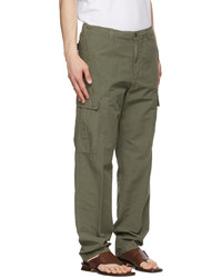 Aspesi Green Pantalone Carrier Cargo Trousers