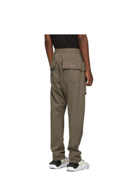 Rick Owens DRKSHDW Grey Creatch Cargo Pants