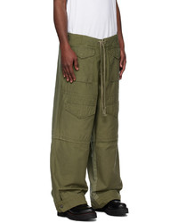 Greg Lauren Khaki Army Jacket Cargo Pants
