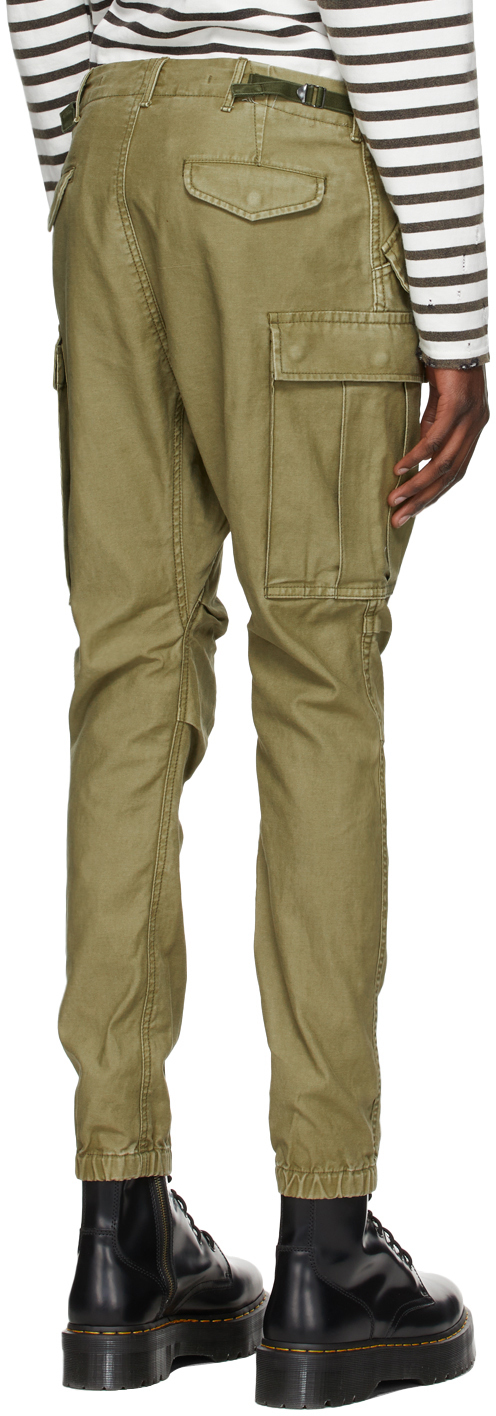 R13 Khaki Military Cargo Pants, $0 | SSENSE | Lookastic