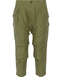 Nlst Cropped Cotton Cargo Pants