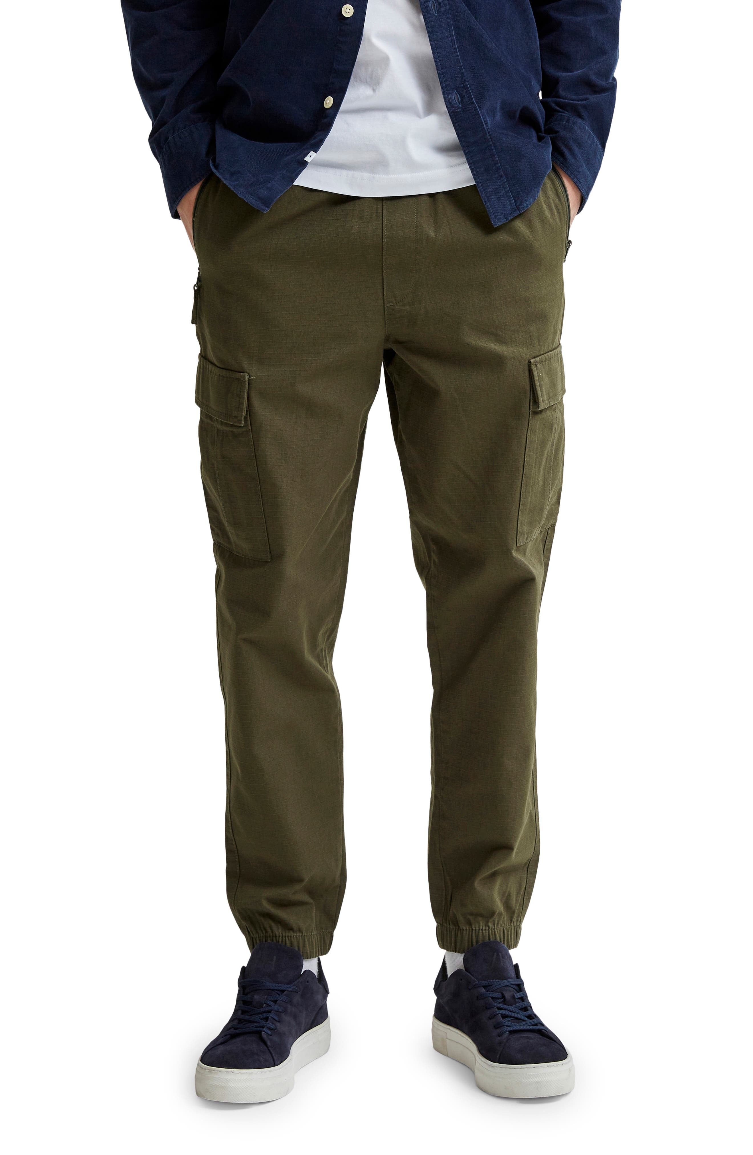Selected Homme Noah Organic Cotton Cargo Joggers, $44 | Nordstrom ...