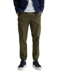 Selected Homme Noah Stretch Organic Cotton Cargo Joggers