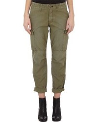 Rag and Bone Rag Bone Canvas Cargo Pants Green