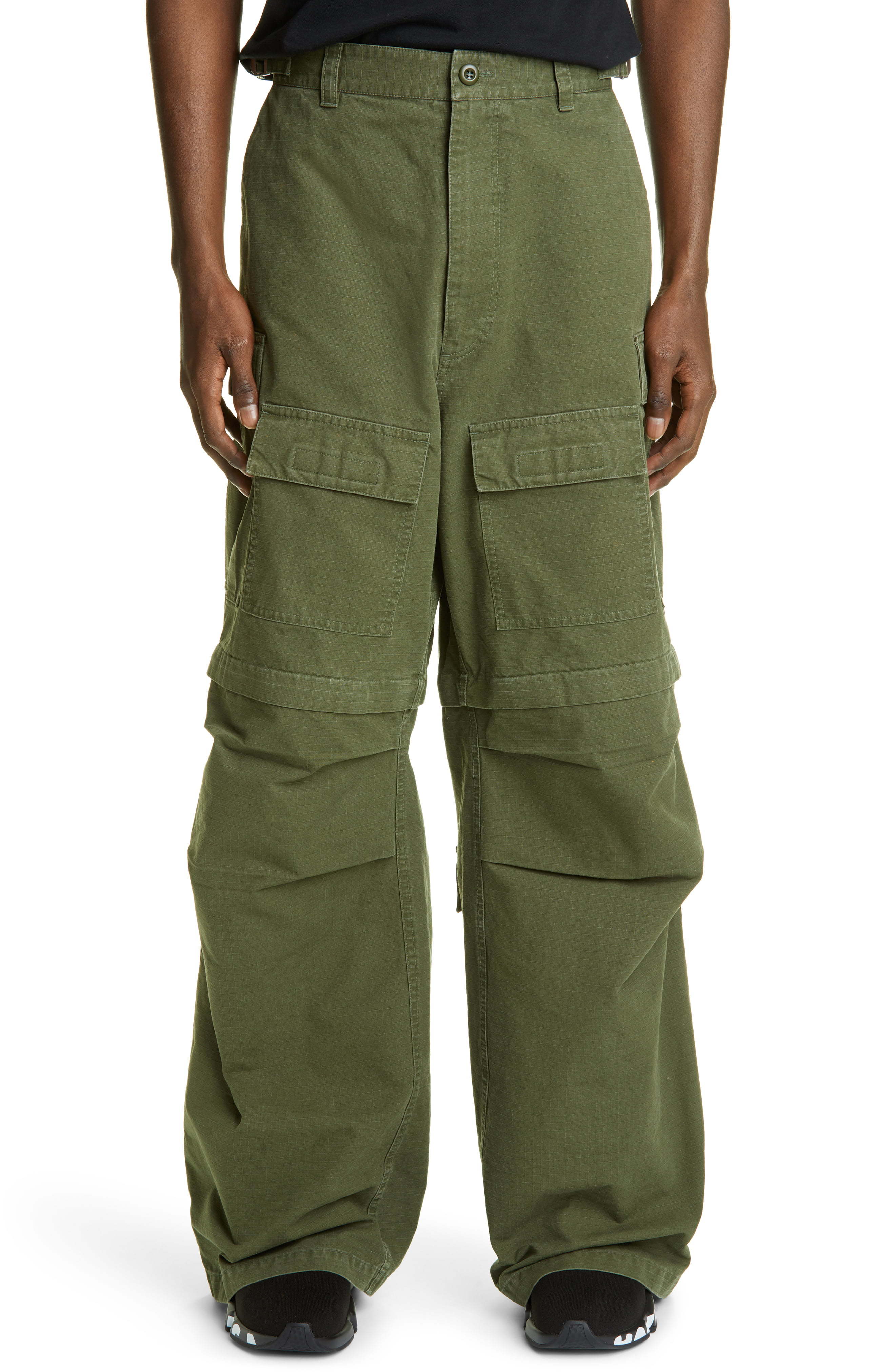 Balenciaga Relaxed Fit Convertible Cargo Pants, $945 | Nordstrom ...