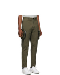 Stone Island Shadow Project Shadow Project Green Cargo Trousers