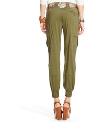 Polo Ralph Lauren Silk Military Cargo Pants