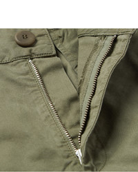 Folk Slim Fit Tapered Cotton Cargo Trousers