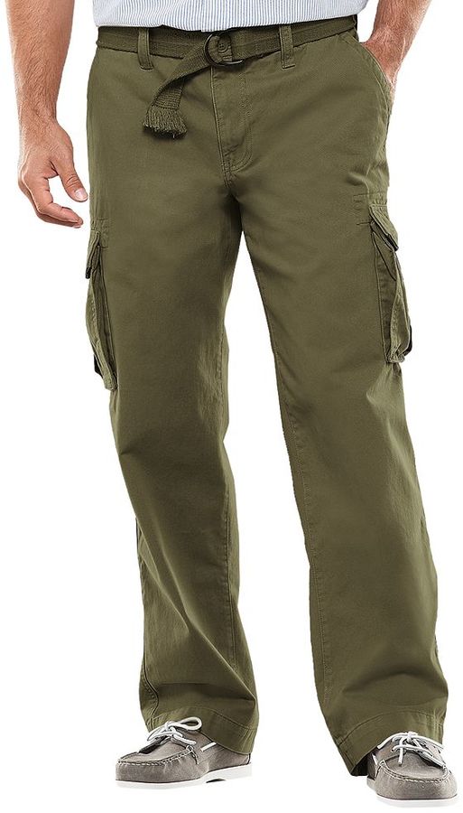 Sonoma Goods For Life Men's Straight-Fit Flexwear Stretch Cargo Pants -  ShopStyle