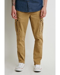Forever 21 Twill Drawstring Cargo Pants