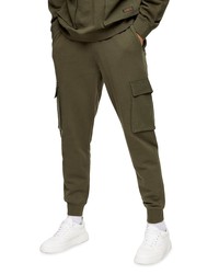 Topman Washed Cargo Jogger Pants