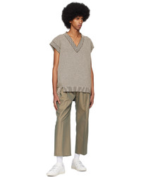 Rito Structure Khaki Trousers