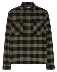 Off-White Arrows Print Flannel Shirt