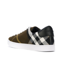 Burberry Checked Sneakers