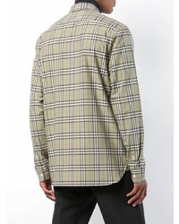 Burberry Checkered Button Shirt