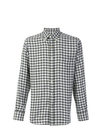 Canali Modern Fit Checked Shirt