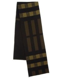 Burberry Check Wool Cashmere Scarf