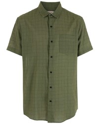 OSKLEN Wrinkled Grid Shirt