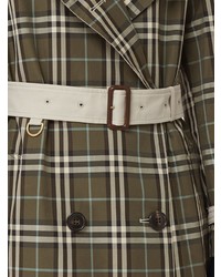 Burberry Check Trench Coat